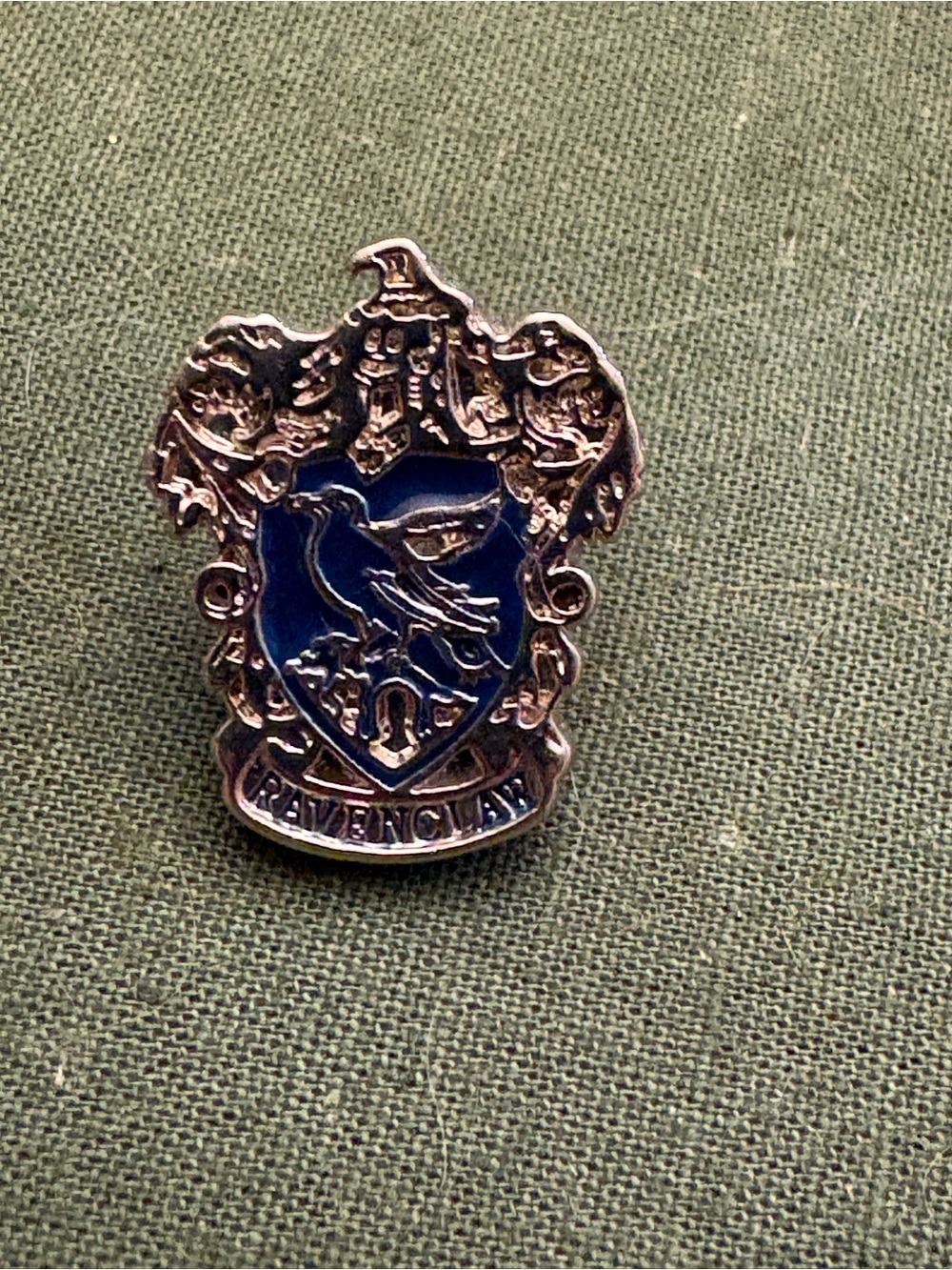 Pewter Harry Potter Raven Pin